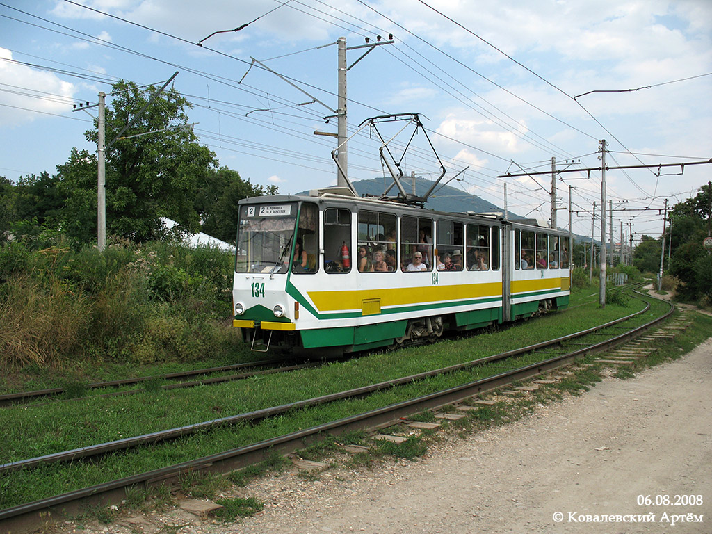 Пятигорск, Tatra KT4SU № 134
