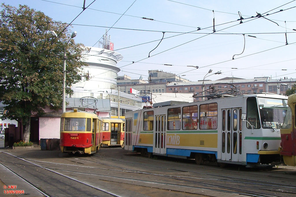 Киев, Tatra T3SU № 5824