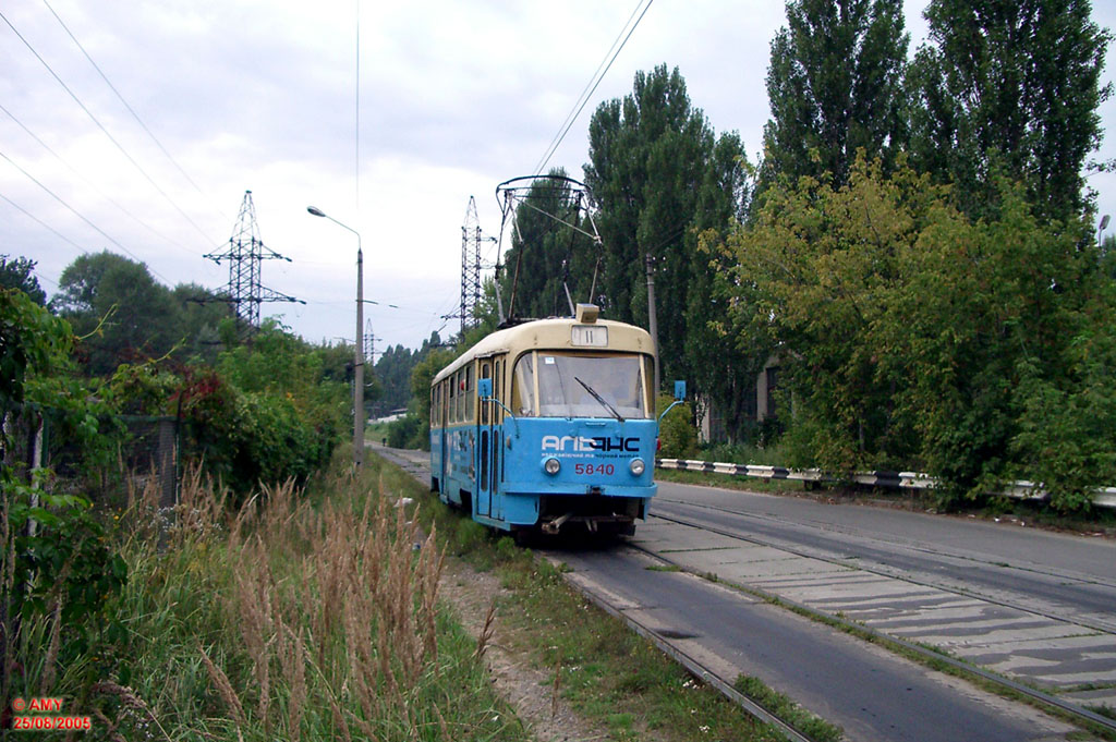 Киев, Tatra T3SU № 5840