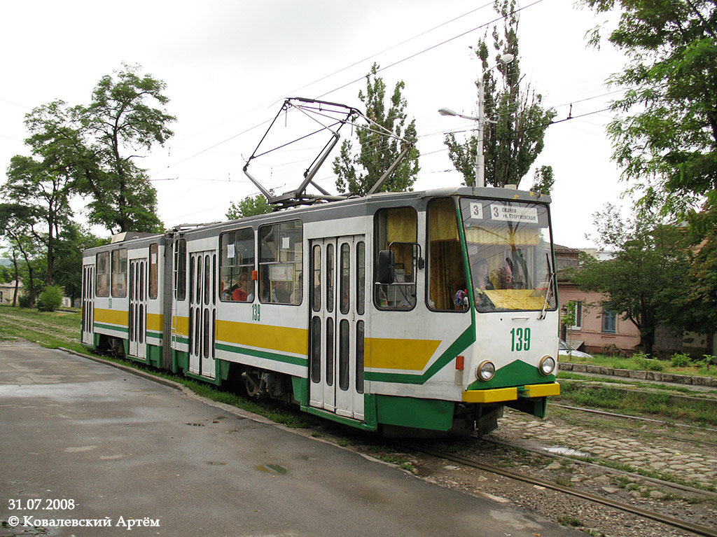 Pyatigorsk, Tatra KT4SU č. 139