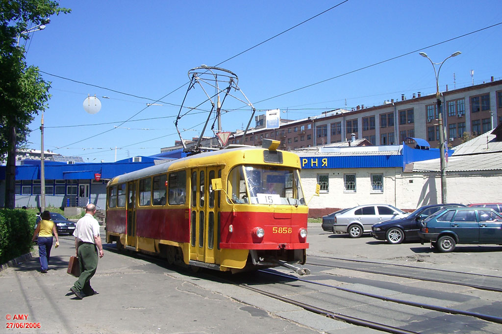 Kijev, Tatra T3SU — 5858