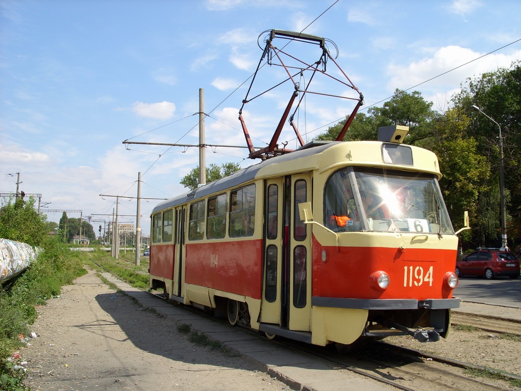 Днепр, Tatra T3SU № 1194