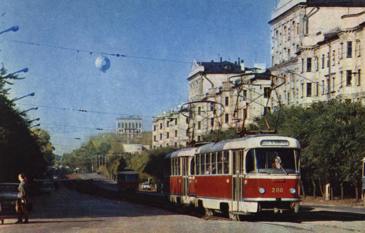 Новокузнецк, Tatra T3SU (двухдверная) № 200; Новокузнецк — Исторические фотографии