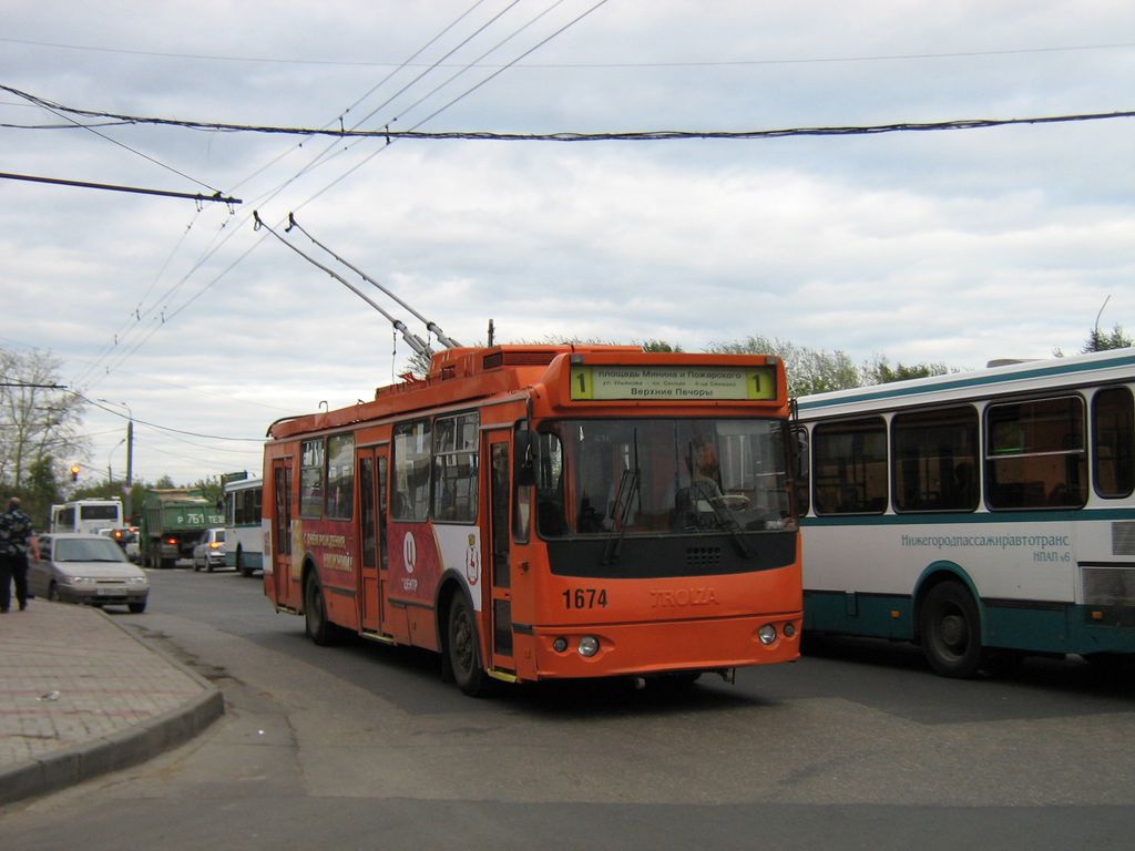 Нижний Новгород, ЗиУ-682Г-016.03 № 1674