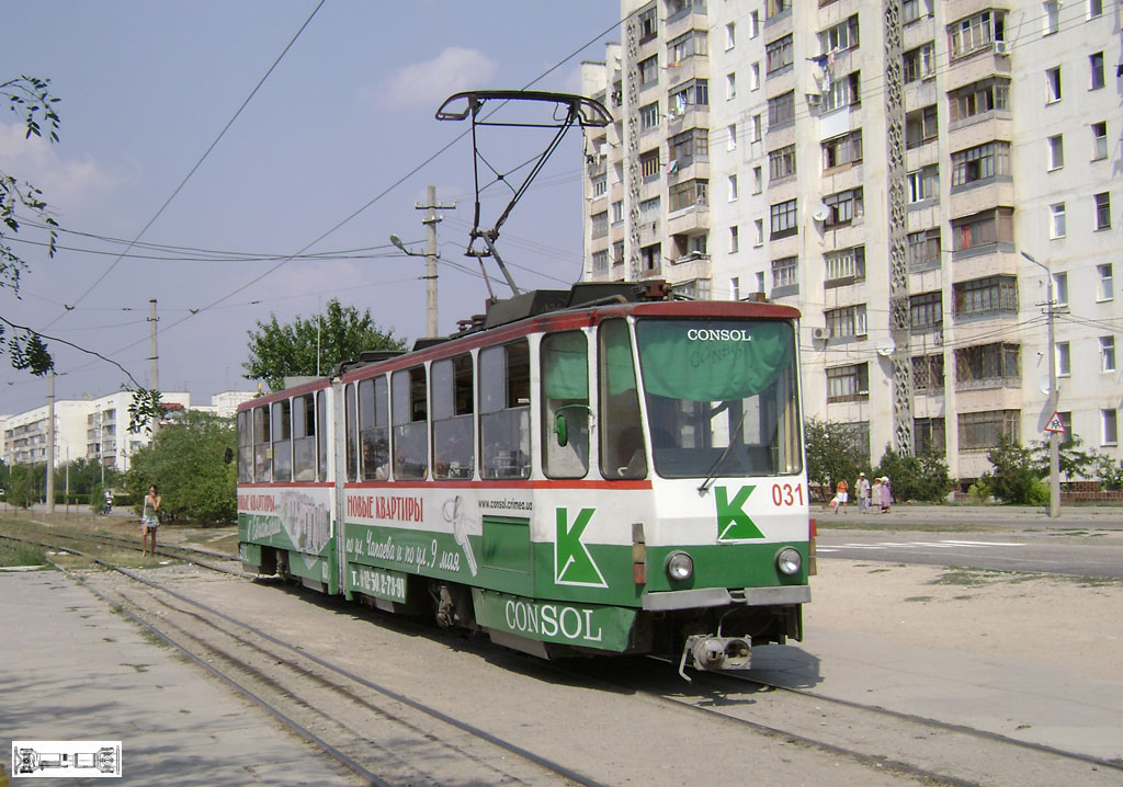 Евпатория, Tatra KT4SU № 031