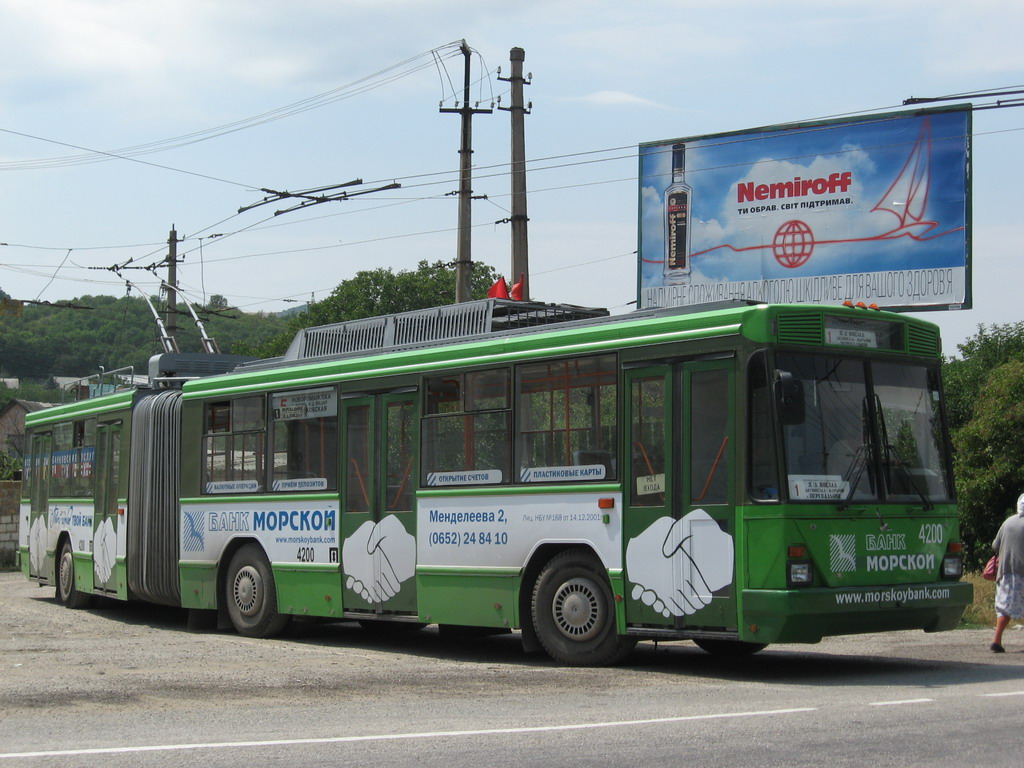 Крымский троллейбус, Киев-12.03 № 4200