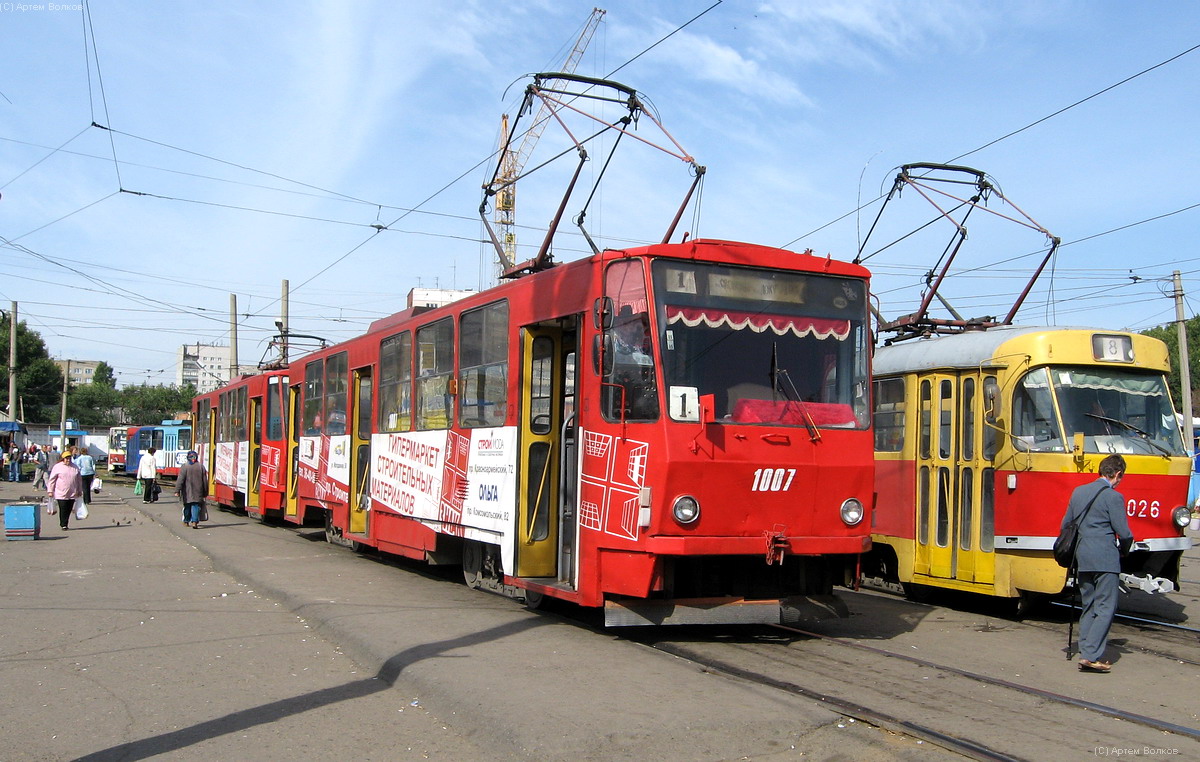Барнаул, Tatra T6B5SU № 1007
