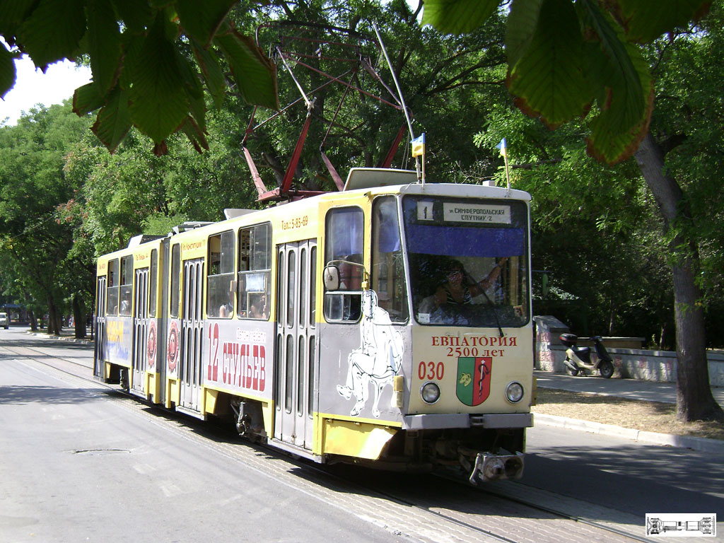 Евпатория, Tatra KT4SU № 030