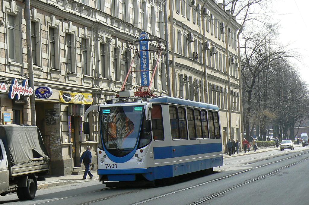 Санкт-Петербург, 71-134А (ЛМ-99АВН) № 7401