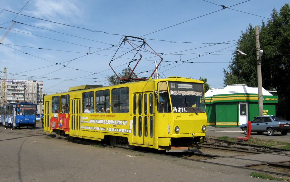 Барнаул, Tatra T6B5SU № 3187