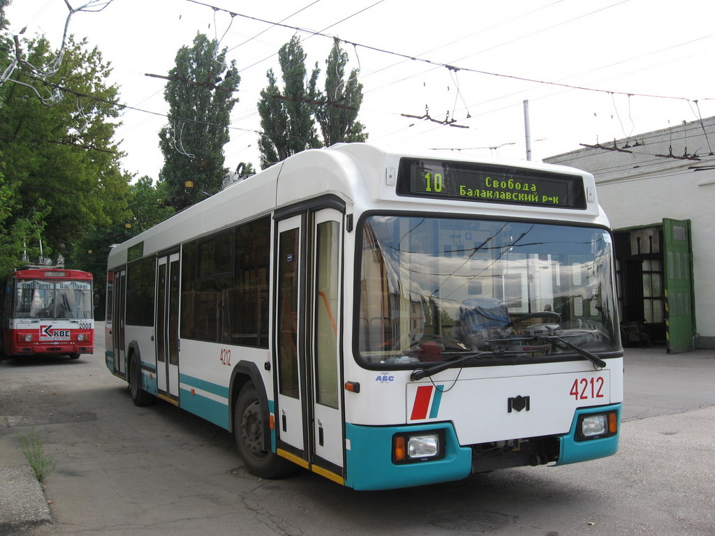 Крымский троллейбус, БКМ 32102 № 4212