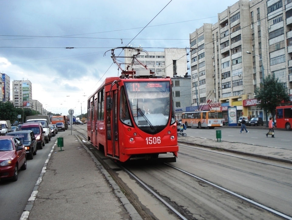Казань, 71-134АЭ (ЛМ-99АЭ) № 1506