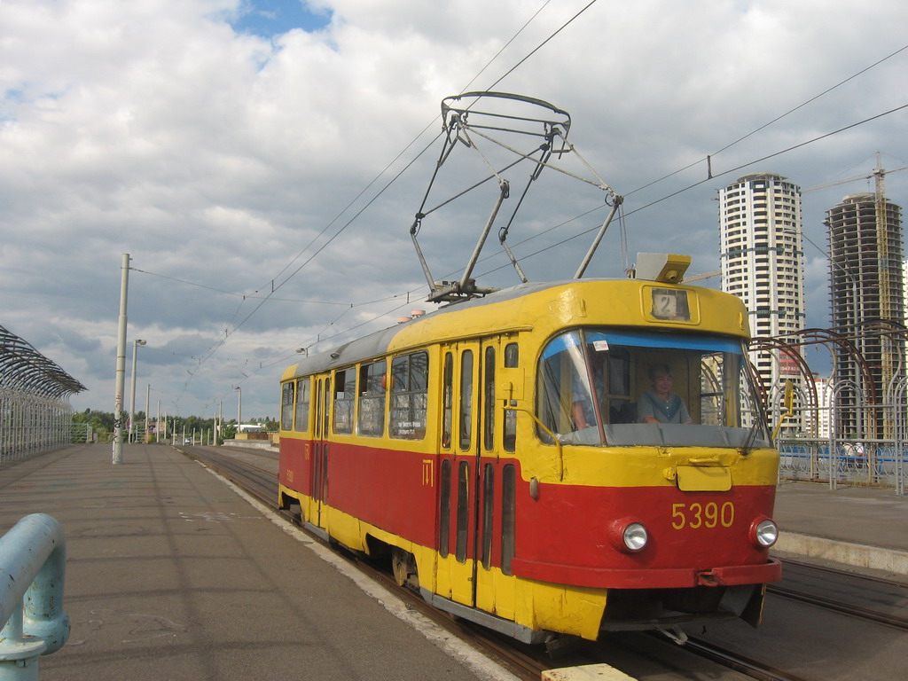 Киев, Tatra T3SU № 5390