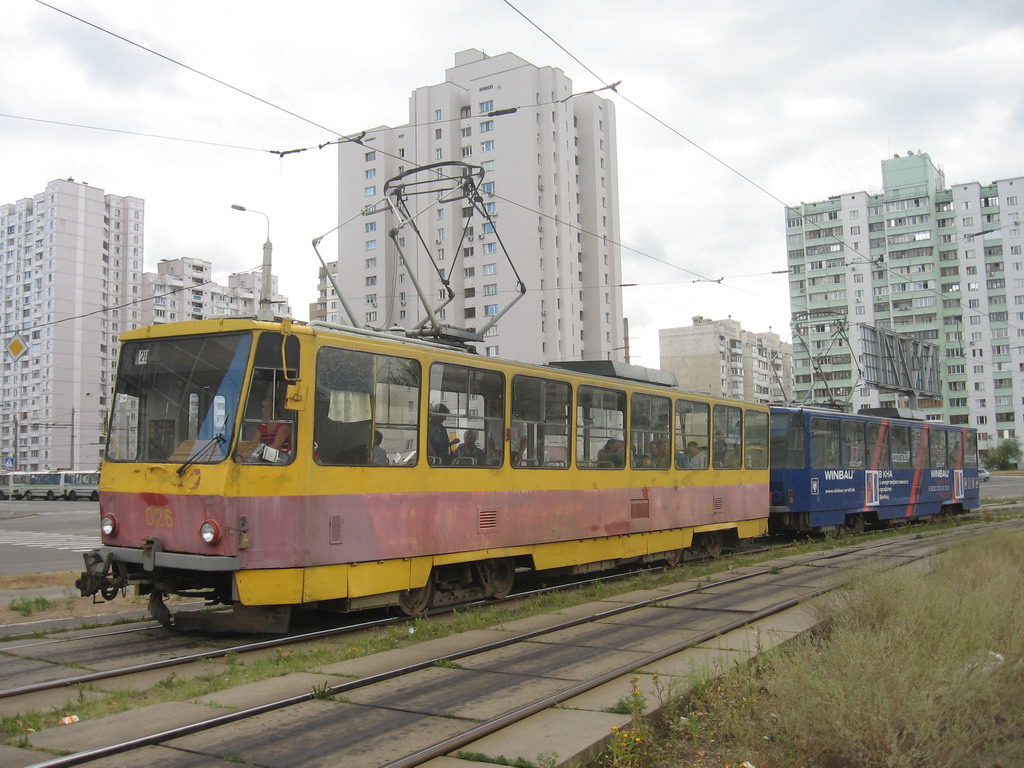 Киев, Tatra T6B5SU № 026