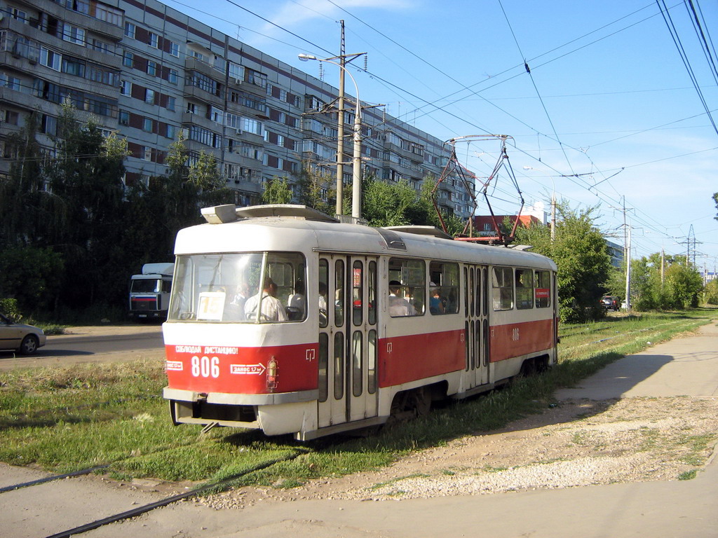 Самара, Tatra T3SU № 806