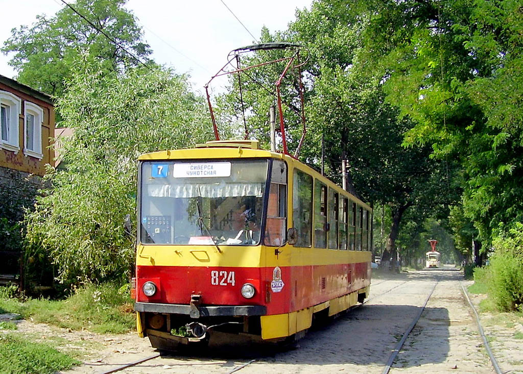 Ростов-на-Дону, Tatra T6B5SU № 824