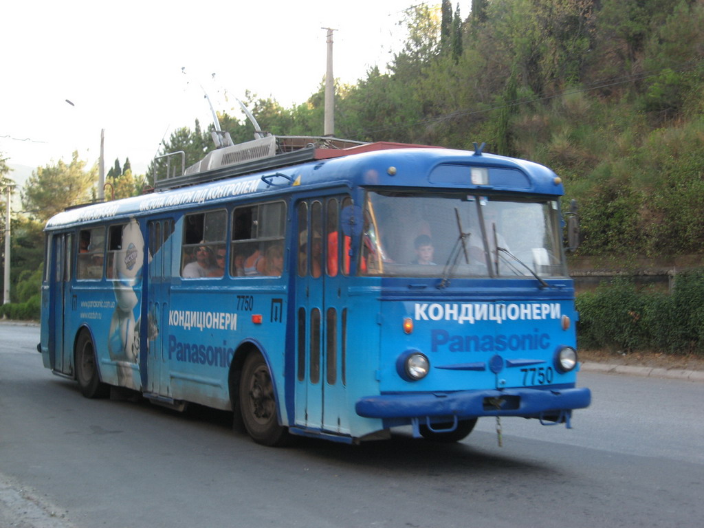 Крымский троллейбус, Škoda 9TrH29 № 7750