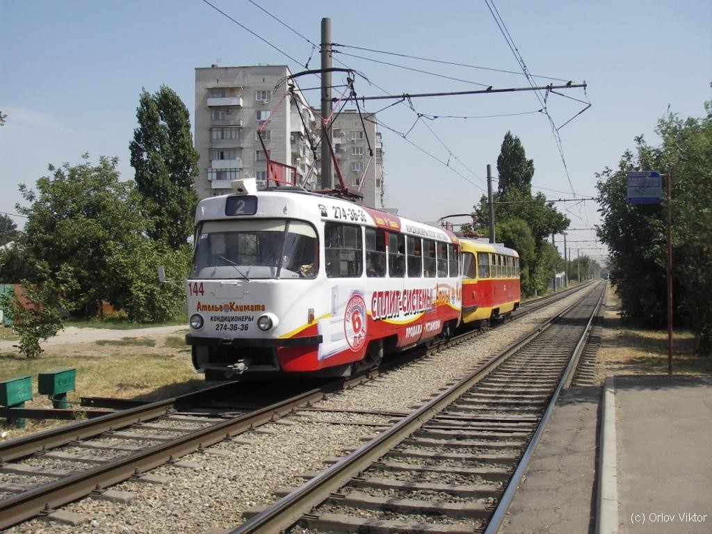 Краснодар, Tatra T3SU № 144