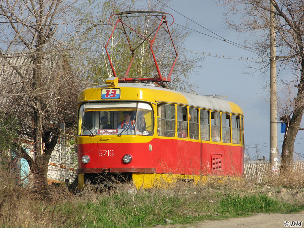 Волгоград, Tatra T3SU № 5716