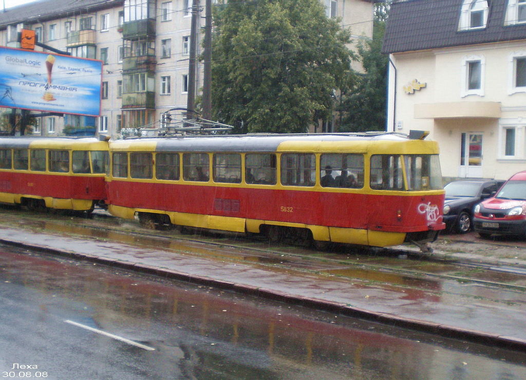 Киев, Tatra T3SU № 5832