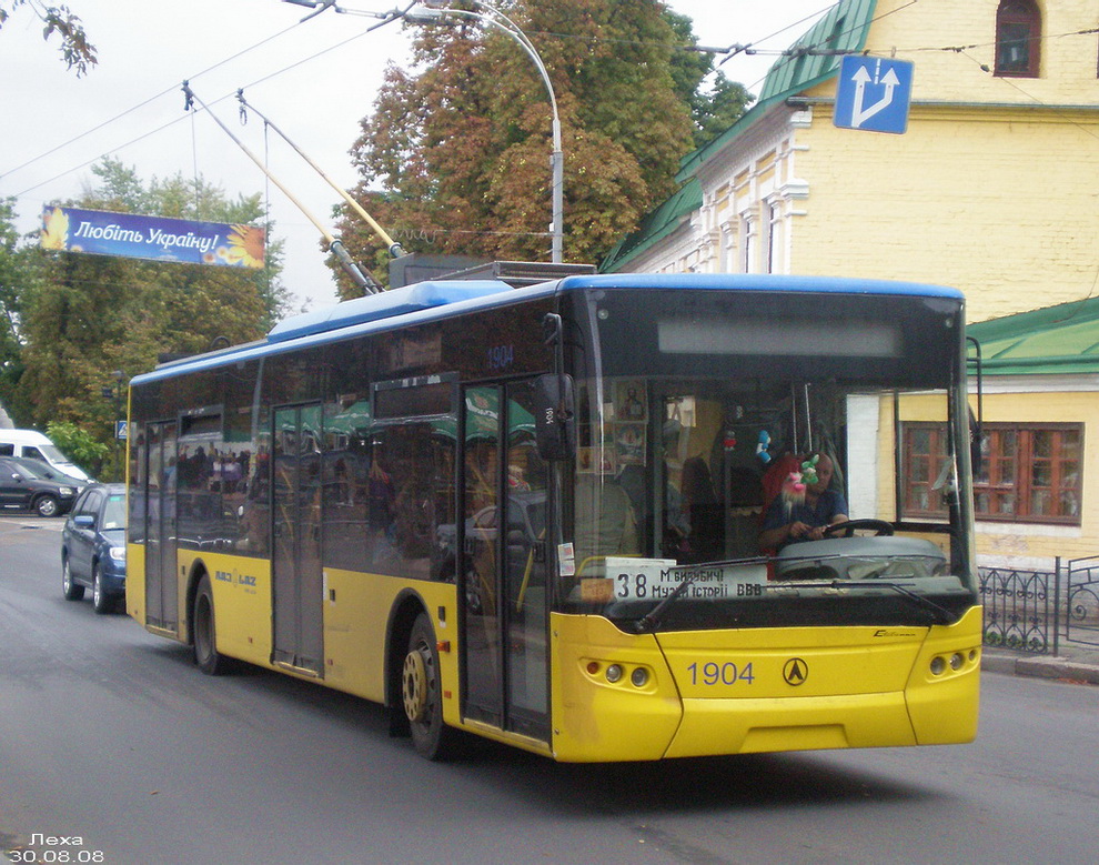 Киев, ЛАЗ E183D1 № 1904