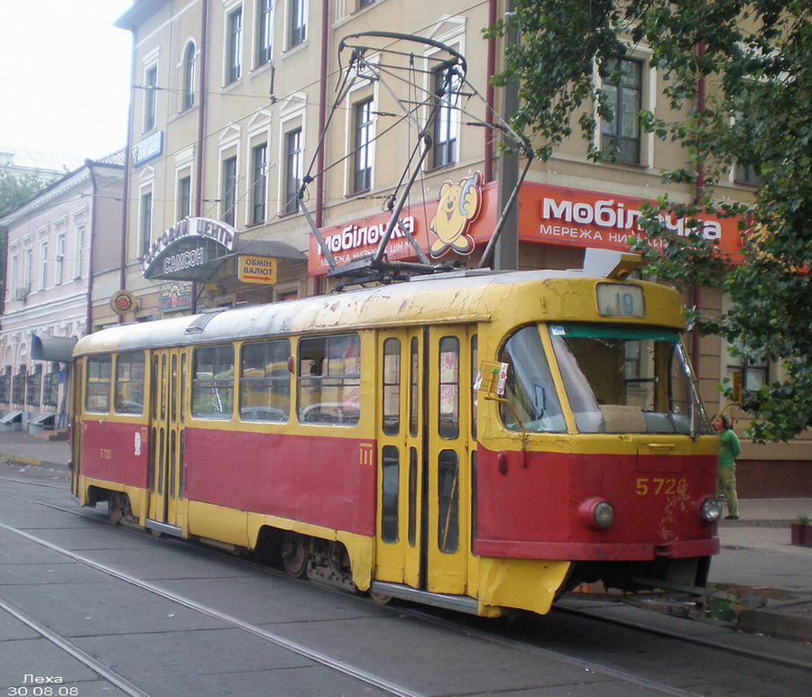 Киев, Tatra T3SU № 5728