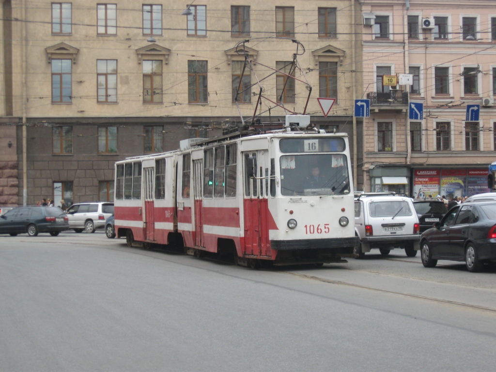 Санкт-Петербург, ЛВС-86К № 1065