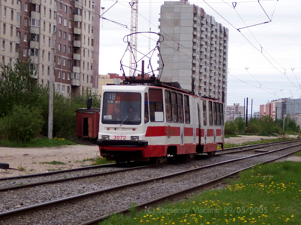 Санкт-Петербург, ЛВС-86К-М № 3072
