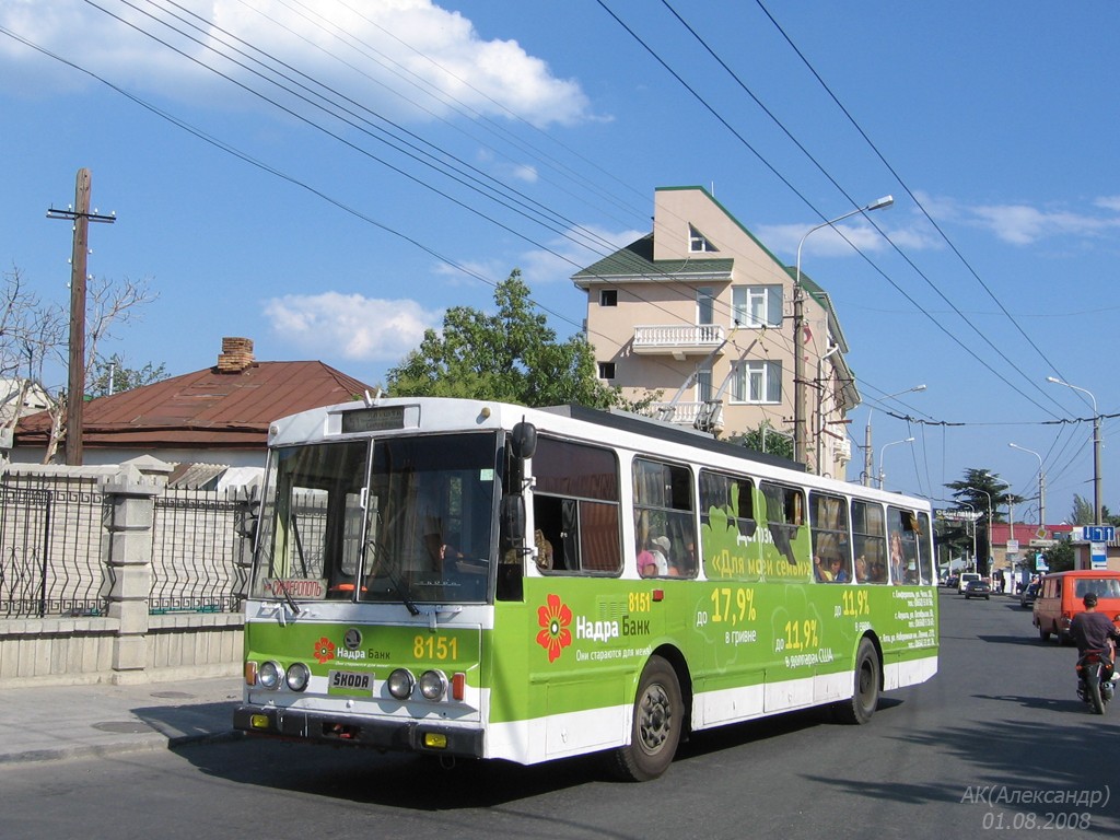 Крымский троллейбус, Škoda 14Tr11/6 № 8151