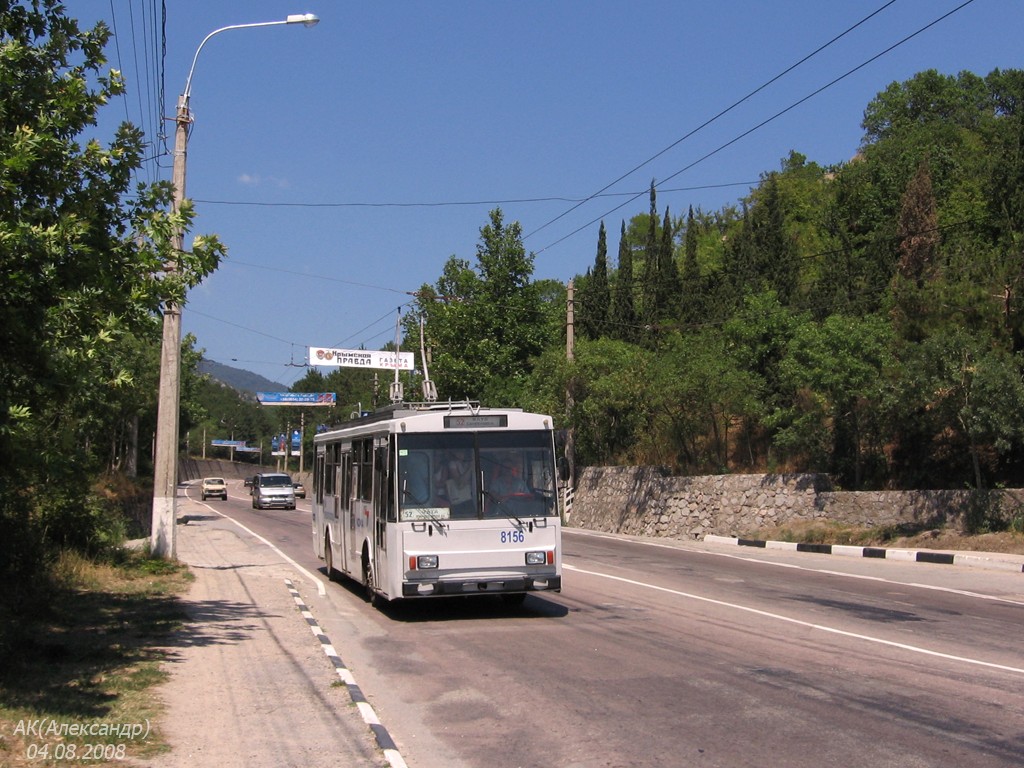 Крымский троллейбус, Škoda 14Tr11/6 № 8156