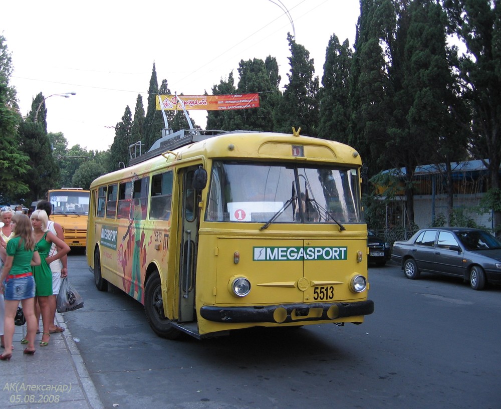 Крымский троллейбус, Škoda 9Tr19 № 5513
