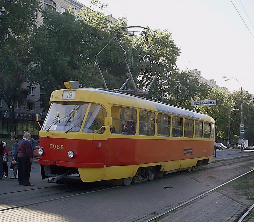 Киев, Tatra T3SU № 5968