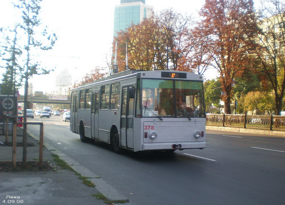 Киев, Škoda 14Tr02/6 № 378