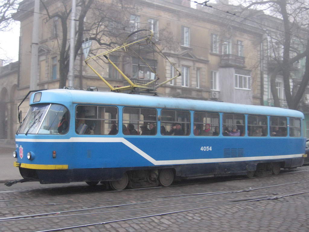 Одесса, Tatra T3R.P № 4054
