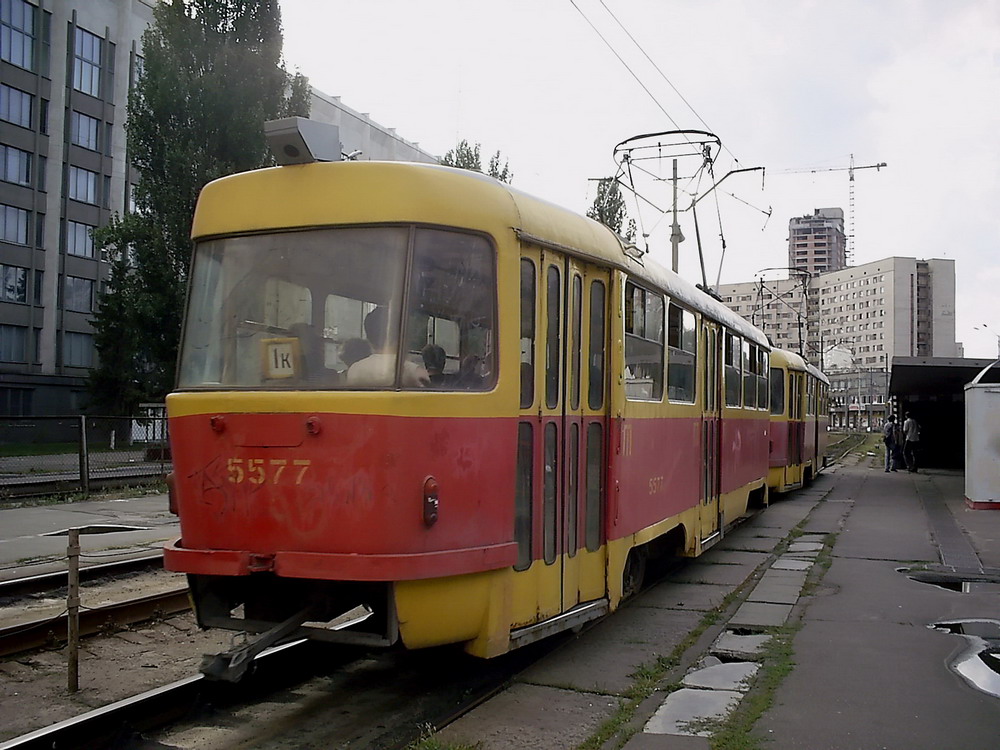 Киев, Tatra T3SU № 5577