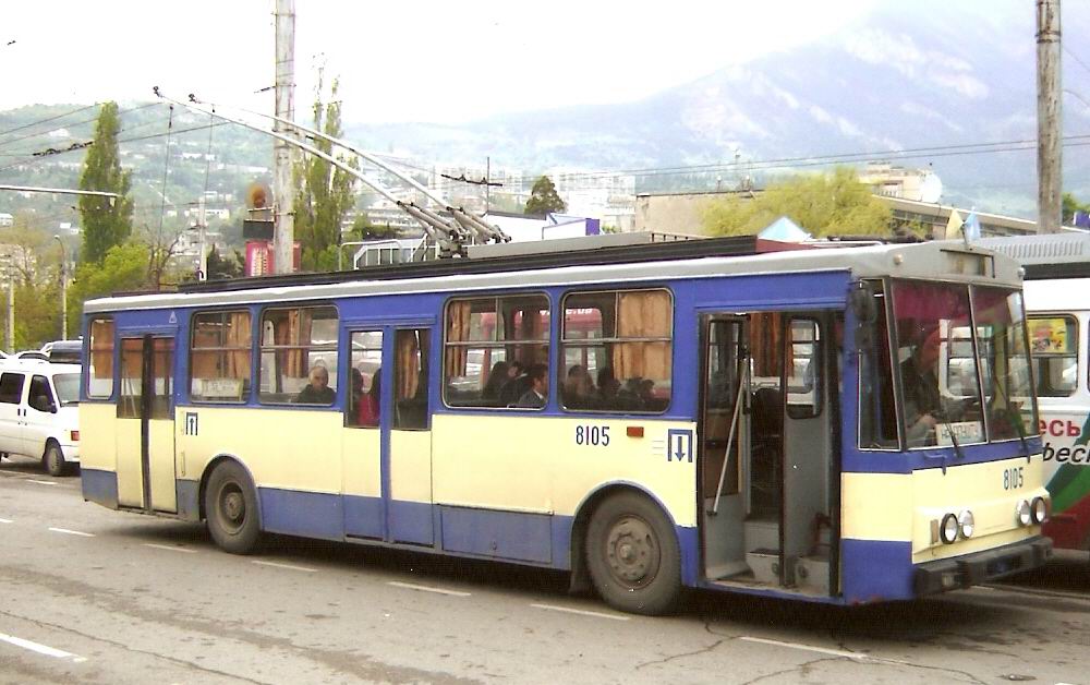 Крымский троллейбус, Škoda 14Tr89/6 № 8105