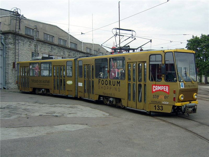 Таллин, Tatra KT4D № 133