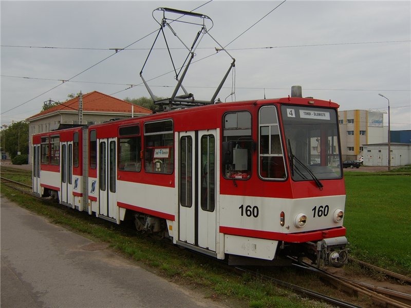 Таллин, Tatra KT4D № 160
