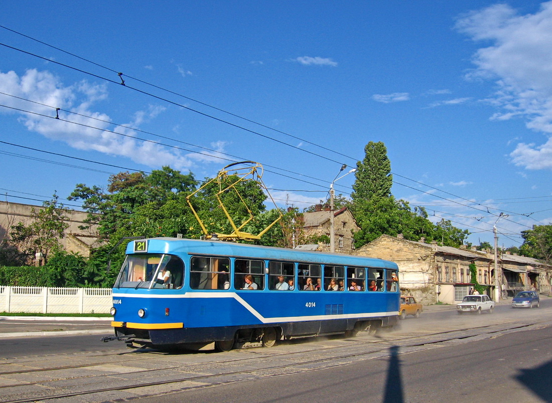 Одесса, Tatra T3R.P № 4014