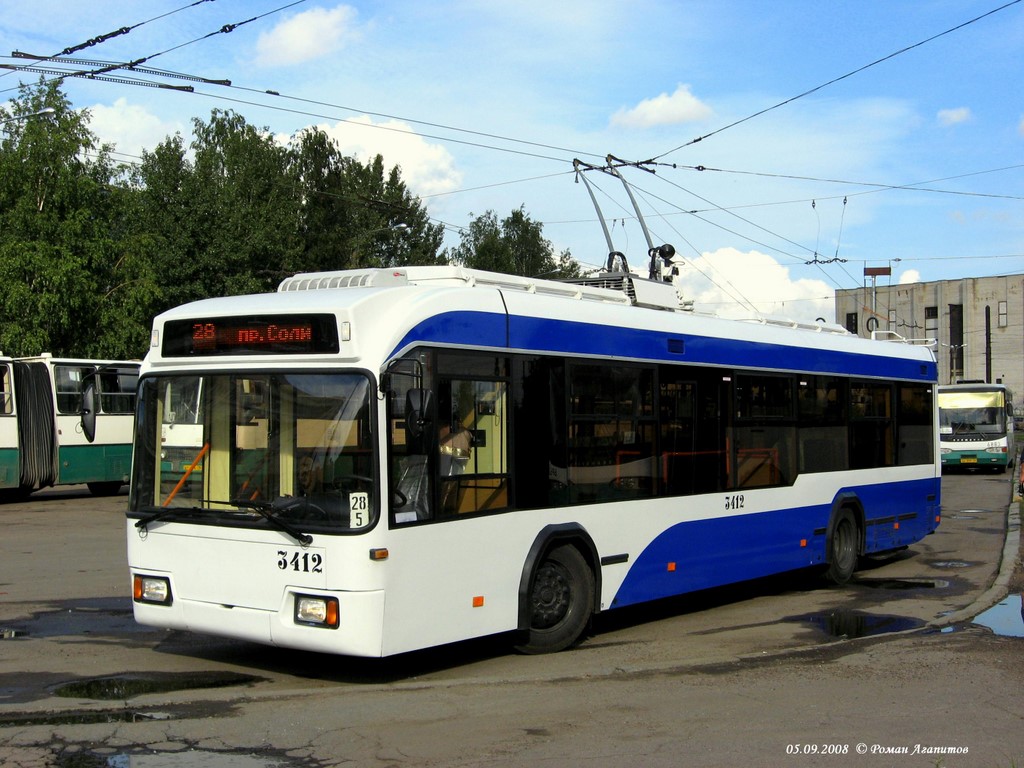 Санкт-Петербург, БКМ 321 № 3412