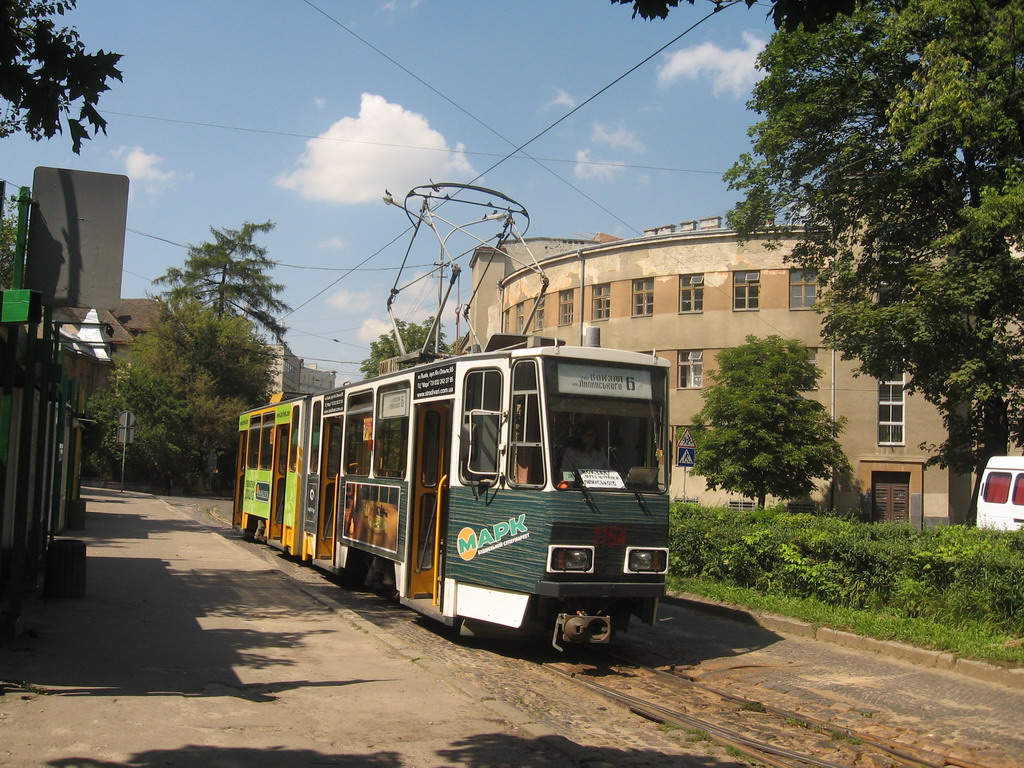 Львов, Tatra KT4D № 1164