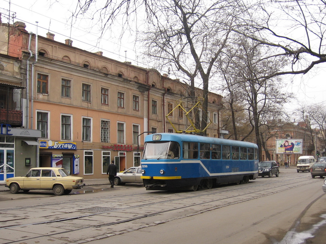 Одесса, Tatra T3R.P № 3299