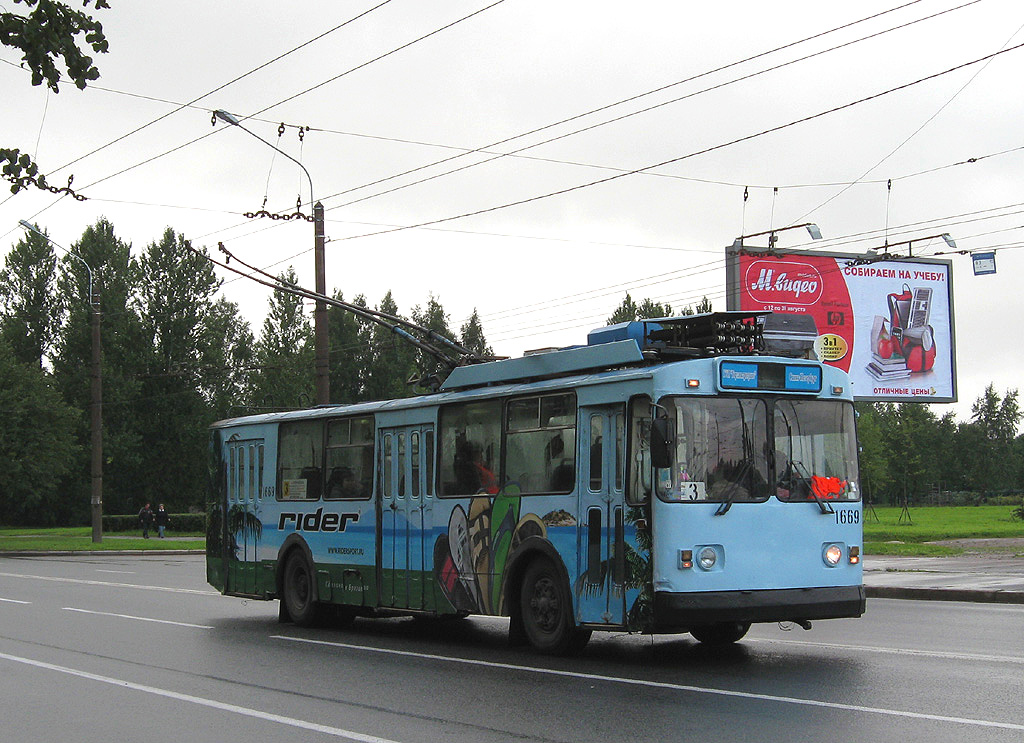 Санкт-Петербург, ЗиУ-682В [В00] № 1669
