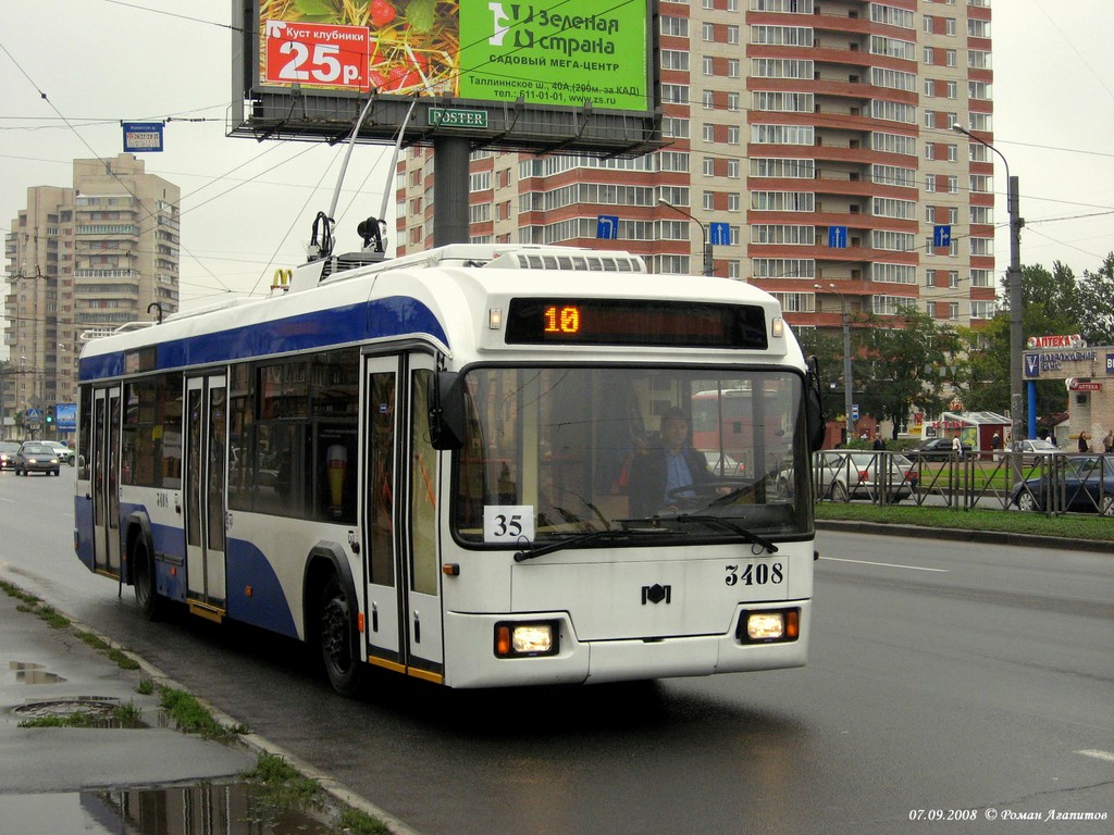 Санкт-Петербург, БКМ 321 № 3408