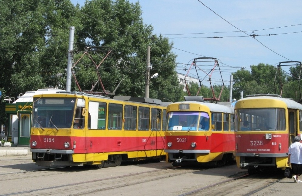 Барнаул, Tatra T6B5SU № 3184