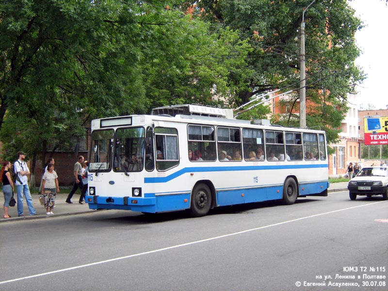 Полтава, ЮМЗ Т2 № 115