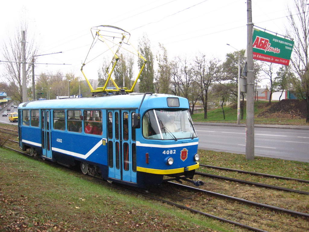 Одесса, Tatra T3R.P № 4082