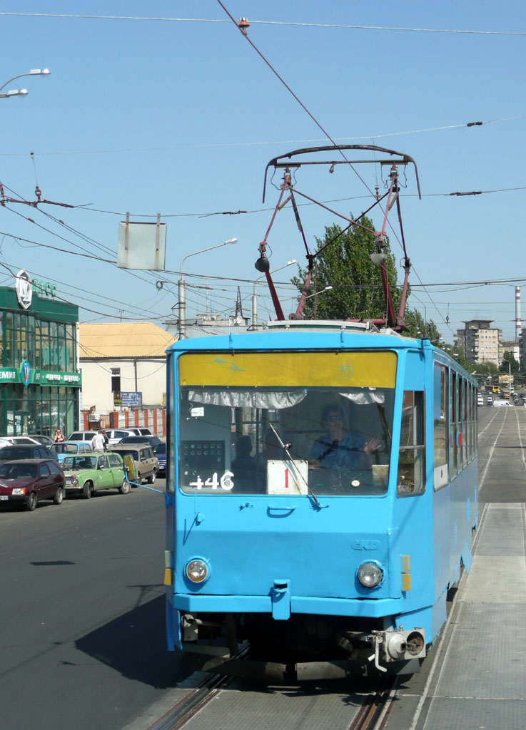 Запорожье, Tatra T6B5SU № 446