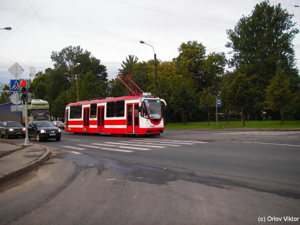 Санкт-Петербург, 71-134А (ЛМ-99АВН) № 7405 Санкт-Петербург, 71-134А (ЛМ-99АВН) № 7405
