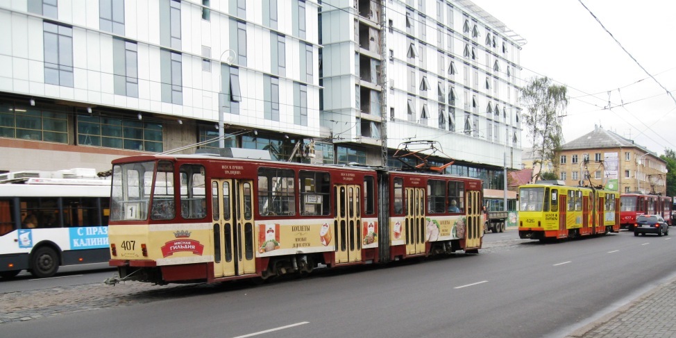 Калининград, Tatra KT4SU № 407